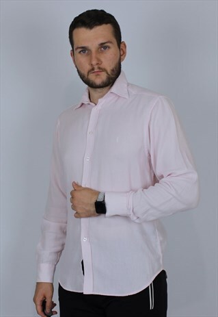 yves laurent saint shirt shirts asos marketplace rare pink light