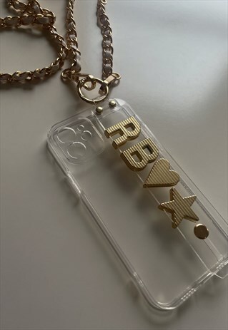 PERSONALISED CHAIN PHONE CASE