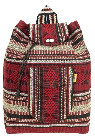 MEXICAN BACKPACK IN RED