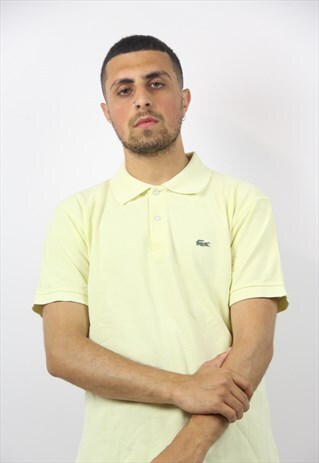 VINTAGE LACOSTE LEMON POLO SHIRT