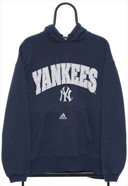 Vintage Adidas New York Yankees Spellout Hoodie Womens