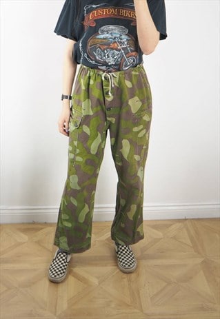 VINTAGE CAMO FINNISH TROUSERS
