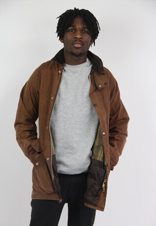 VINTAGE BROWN WAX JACKET