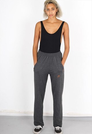 VINTAGE GREY ADIDAS TRACK PANT