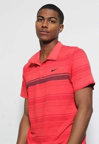 Vintage Nike Dri Fit Polo Shirt Red Vintage Nike Dri Fit Polo Shirt Red