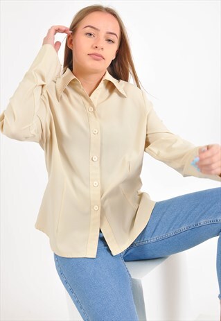 VINTAGE BLOUSE IN BEIGE