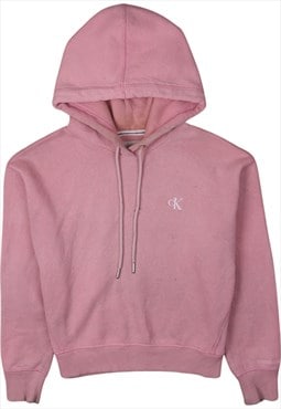 Vintage 90's Calvin Klein Hoodie Pullover Pink XSmall