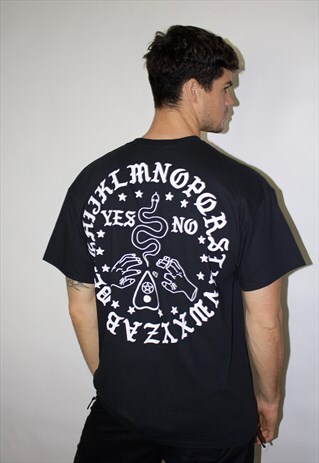 OUIJA BOARD BLACK TEE