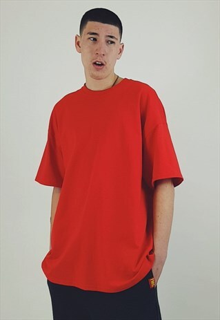 FMC OVERSIZED BAGGY T-SHIRT RED