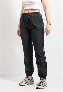 Reebok track pants in black vintage joggers women size S/M
