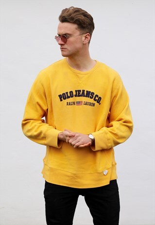 RALPH LAUREN USA POLO JEANS CO FLAGSHIP 90S SWEATSHIRT