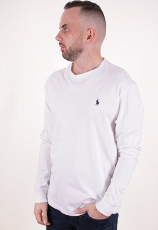 90S VINTAGE POLO RALPH LAUREN LONG SLEEVED TOP AA8184
