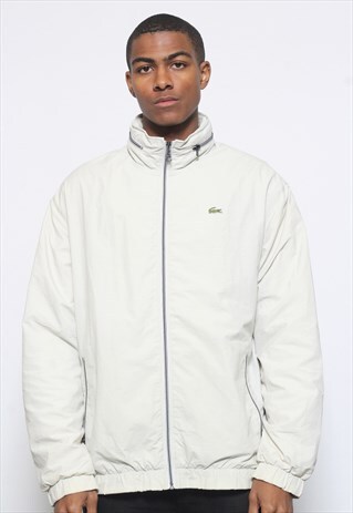 VINTAGE LACOSTE HARRINGTON JACKET CREAM