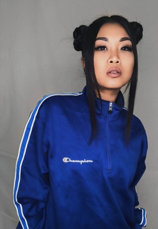 CHAMPION VINTAGE TRACKSUIT SPORTS TOP / ZIP UP JACKET