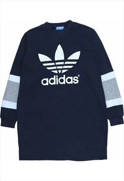 Vintage 90's Adidas Sweatshirt Long Spellout Crewneck