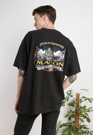 USED HARLEY DAVIDSON T-SHIRT Z869