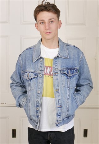 VINTAGE DENIM JACKET TRUCKER STYLE