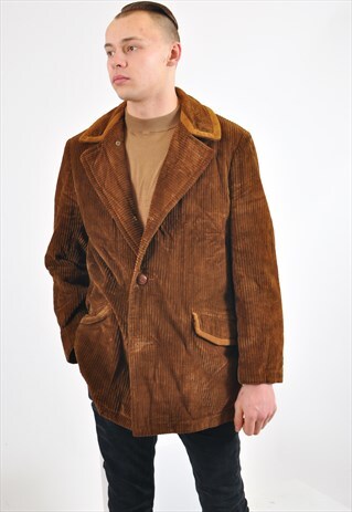 VINTAGE 90'S CORDUROY COAT