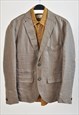 Vintage 00s HUGO BOSS linen blazer jacket