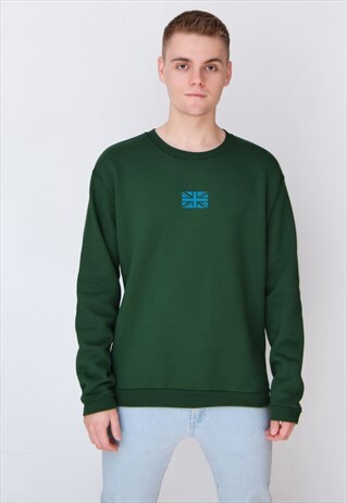 GREEN GB (BLUE) SWEATSHIRT