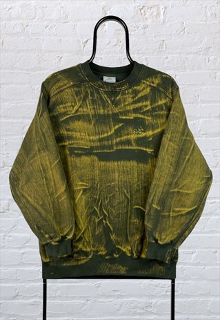 VINTAGE ADIDAS SWEATSHIRT TIE DYE SMALL