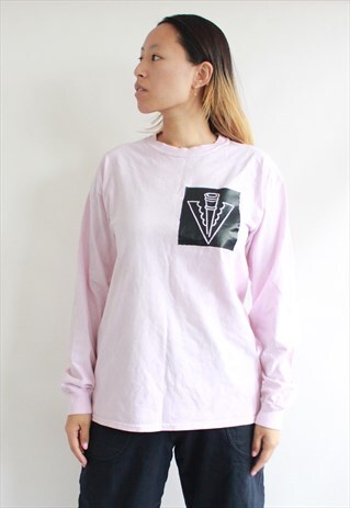PINK LIAM HODGES LONG TOP