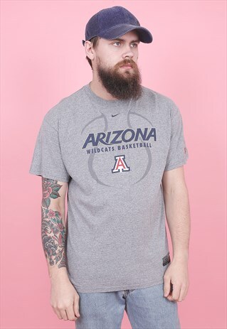 VINTAGE NIKE ARIZONA WILDCATS BASKETBALL T-SHIRT /R6-061