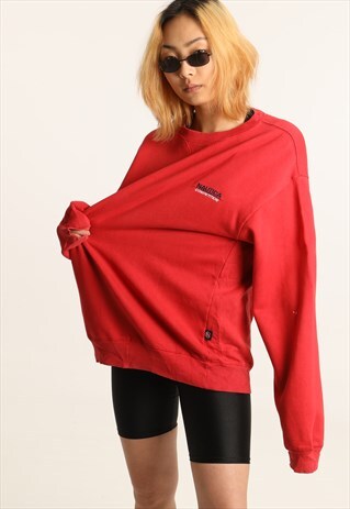 VINTAGE NAUTICA COMPETITION EMBROIDERED SPELLOUT SWEATSHIRT