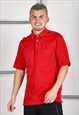 Vintage Polo Ralph Lauren Polo Shirt in Red Small
