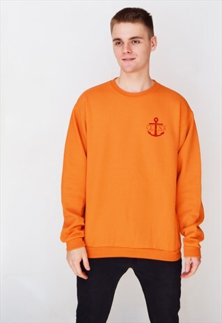 ORANGE V.L.N.S ANCHOR (RED) SWEATSHIRT