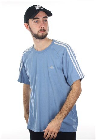 VINTAGE ADIDAS SMALL LOGO T SHIRT TEE