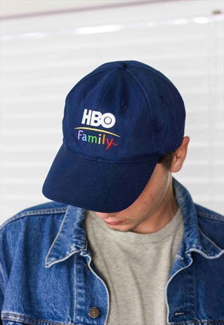 VINTAGE HBO BASEBALL CAP HAT LOGO 90S ONE SIZE 2.4