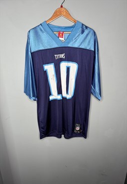 1999-00 TENNESSEE TITANS KEARSE #90 NIKE JERSEY (HOME) Y - Classic