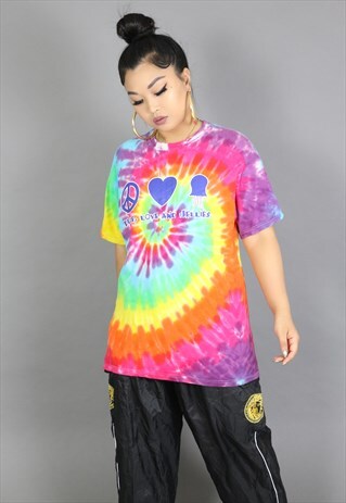 VINTAGE TIE DYE T-SHIRT
