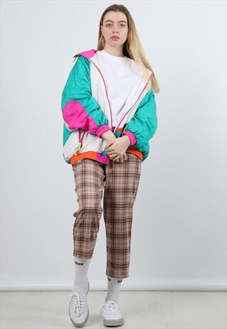 VINTAGE XL WHITE LIGHTWEIGHT JACKET