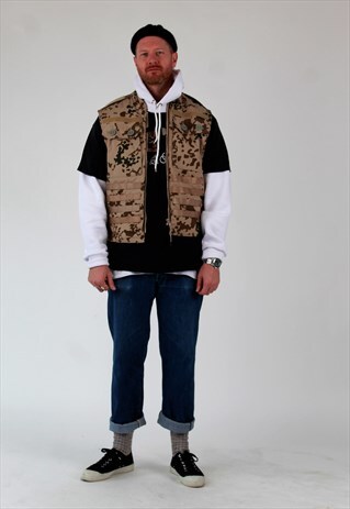 ARMY DESERT CAMO STAB VEST
