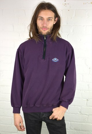 VINTAGE 90'S 1/4 ZIP SWEATSHIRT