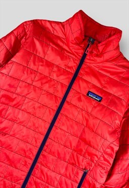 Patagonia jacket Full zip Label on front 