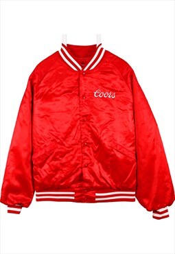 Vintage 90's Exquisite Bomber Jacket Cools Nylon Button Up