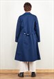 VINTAGE 90S BLUE WORK CHORE COAT