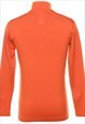 VINTAGE NIKE PLAIN ORANGE SPORTS TOP - M