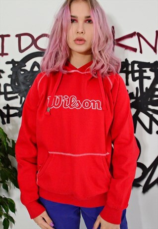 WILSON RED HOODIE