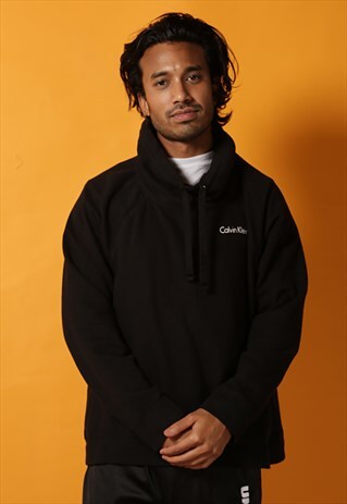 CALVIN KLEIN 90S BLACK SWEATSHIRT