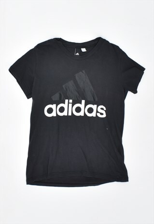 VINTAGE 90'S ADIDAS T-SHIRT TOP BLACK