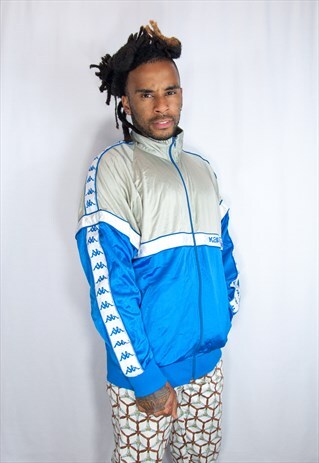 KAPPA BLUE TRACKSUIT JACKET