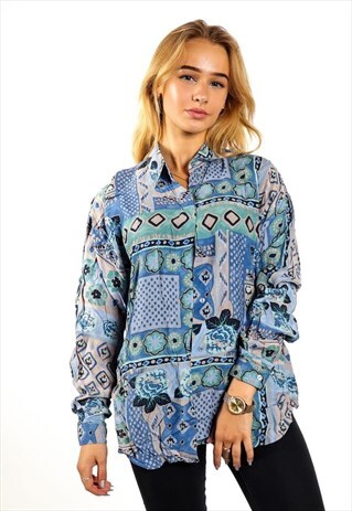 VINTAGE PATTERNED SHIRT S827