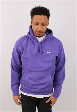 Vintage Men's Nike Purple Pullover Hoodie
