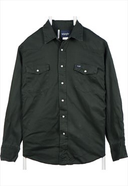 Vintage 90's Wrangler Shirt Button Up Long Sleeve