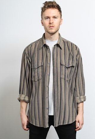 VINTAGE CORDUROY CORD SHIRT