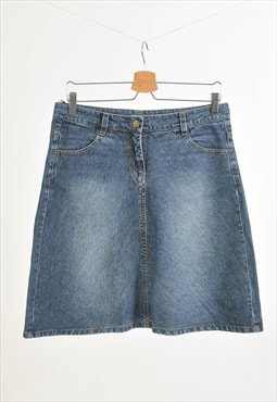 Vintage 00s A line mini denim skirt